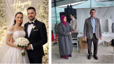KÖŞK’TE GÖRKEMLİ DÜĞÜN: RABİA TUNA VE MUSTAFA TAÇ HAYATLARINI BİRLEŞTİRDİ