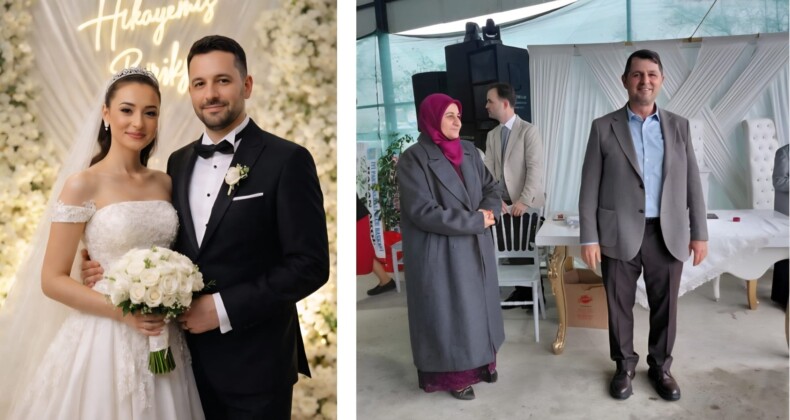 KÖŞK’TE GÖRKEMLİ DÜĞÜN: RABİA TUNA VE MUSTAFA TAÇ HAYATLARINI BİRLEŞTİRDİ