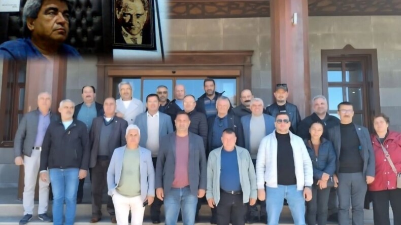 Germencik Muhtarlar Derneği’nde Yeni Başkan Cengiz Sançar Oldu