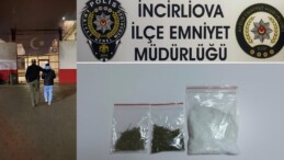 İNCİRLİOVA’DA UYUŞTURUCU OPERASYONU: 50 GRAM METAMFETAMİN ELE GEÇİRİLDİ