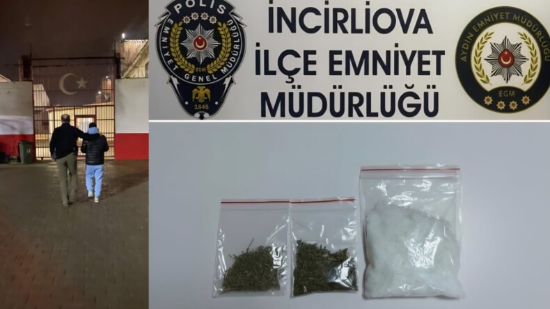 İNCİRLİOVA’DA UYUŞTURUCU OPERASYONU: 50 GRAM METAMFETAMİN ELE GEÇİRİLDİ