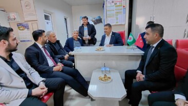 MHP HEYETİNDEN İNCİRLİOVA ZİRAAT ODASI’NA ANLAMLI ZİYARET