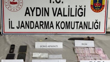 Çine’de Uyuşturucu Ticareti Yapan 3 Şüpheli Suçüstü Yakalandı
