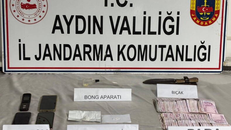 Çine’de Uyuşturucu Ticareti Yapan 3 Şüpheli Suçüstü Yakalandı