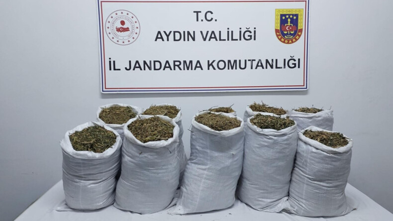 Kuşadası’nda 22 kg kubar esrar ve kenevir ele geçirildi, 2 şüpheli gözaltına alındı