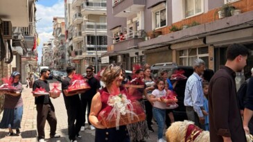 Aydın’da “Gelin Koçu” Geleneği Davul Zurnayla Görkemli Teslimat!