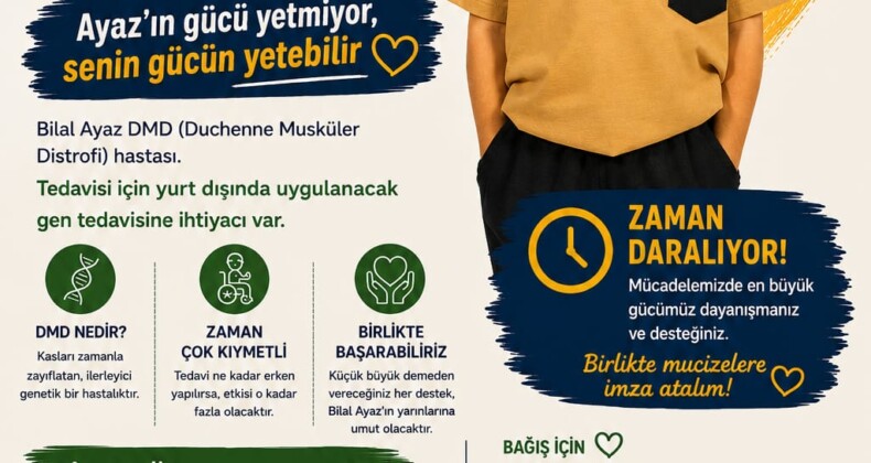 Minik Bilal Ayaz İçin Umut Seferberliği: “Zaman Daralıyor”