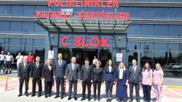 İL SAĞLIK MÜDÜRÜ ŞENKUL’DAN BAYRAMDA HASTANE ZİYARETİ