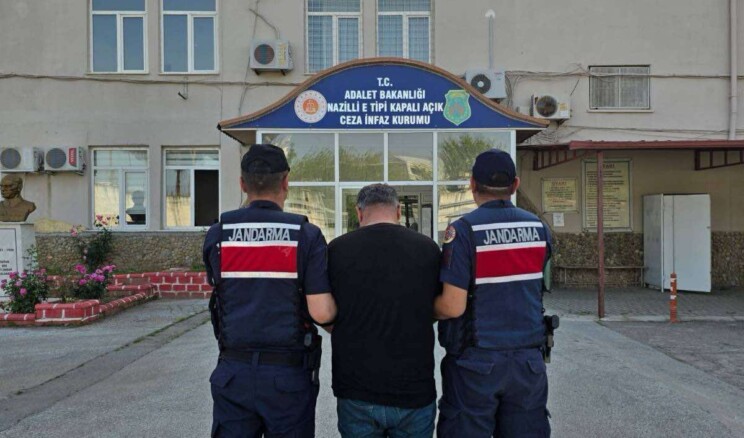 Nazilli’de 22 yıl 4 ay hapis cezası bulunan hükümlü yakalandı