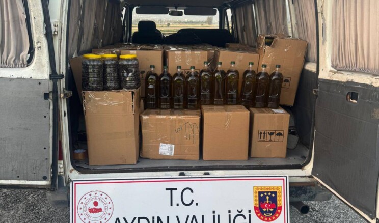 Köşk’te 2 milyon 400 bin TL değerinde taklit zeytinyağı ele geçirildi