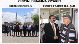Koçarlı Kaymakamı ve  Protokolünden Cincin Esnafına Ziyaret