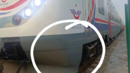 İNCİRLİOVA’DA TREN KAZASI: BARİYERİ GEÇMEK İSTERKEN TREN ÇARPTI