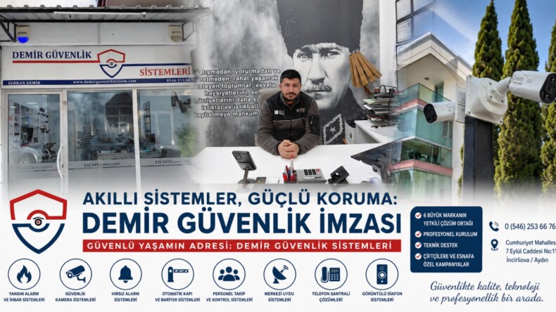 AKILLI SİSTEMLER, GÜÇLÜ KORUMA: DEMİR GÜVENLİK İMZASI