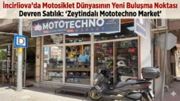 İncirliova’da Motosiklet Dünyasının Yeni Buluşma Noktası Devren Satılık: “Zeytindalı Mototechno Market”