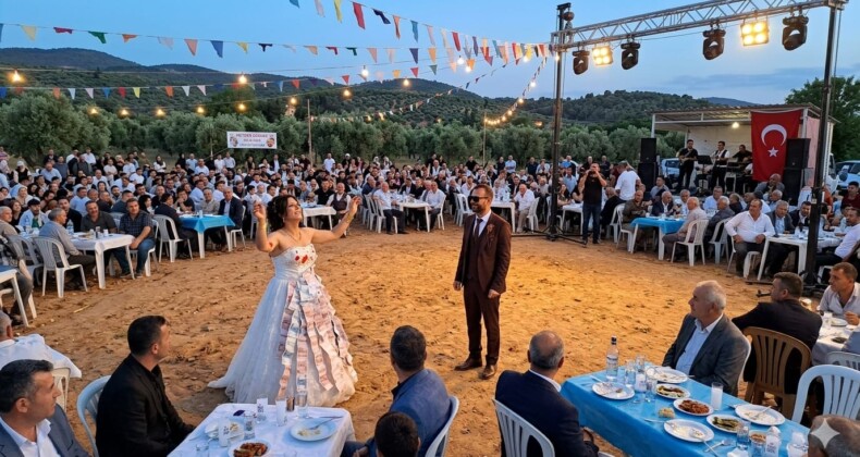 GÖKTEPE’DE ASIRLIK GELENEKLERLE MASAL GİBİ DÜĞÜN