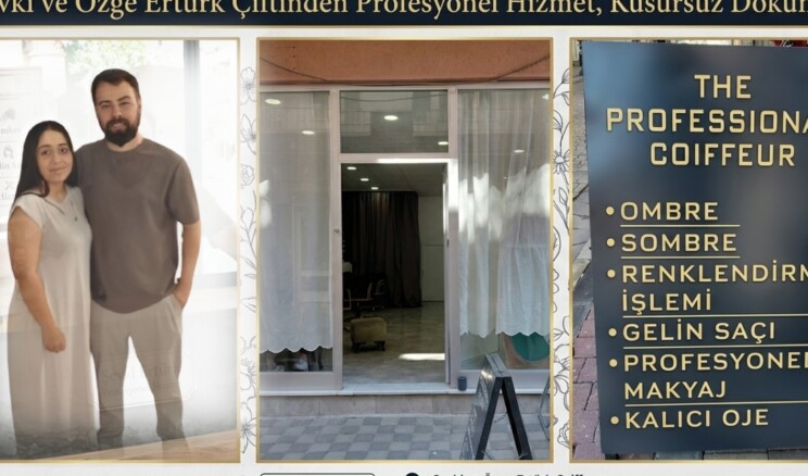 İNCİRLİOVA’NIN GÜZELLİKTE YÜKSELEN YILDIZI: THE PROFESSIONAL COIFFEUR