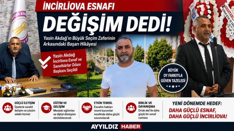 İNCİRLİOVA ESNAFI DEĞİŞİM DEDİ!