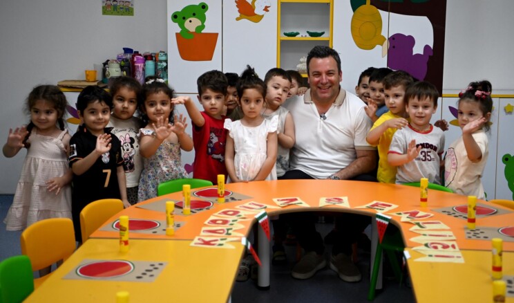 BAŞKAN VEKİLİ DEMİRTAŞ’TAN ‘ÇOCUK GELİŞİM MERKEZİ’NE’ ZİYARET