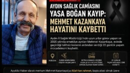Aydın Sağlık Camiasını Yasa Boğan Kayıp: Mehmet Kazankaya Hayatını Kaybetti