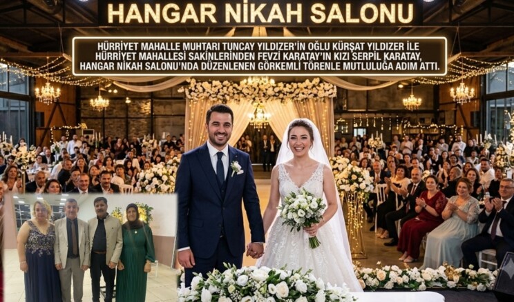 HÜRRİYET MAHALLESİ’NDE MUTLULUĞA “EVET” DEDİLER