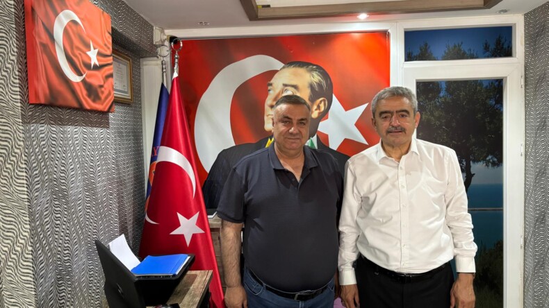 TEMAD Başkanı Altaylar, Alıcık’ı özel çalışma ofisinde ağırladı