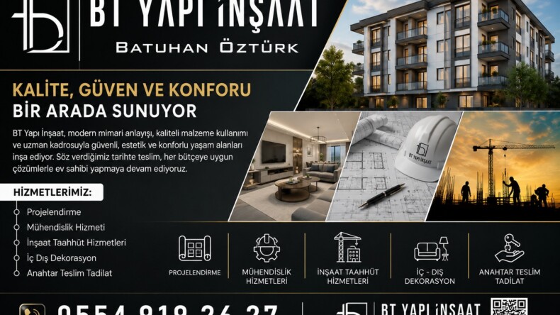 BT YAPI İNŞAAT EV SAHİBİ YAPMAYA DEVAM EDİYOR