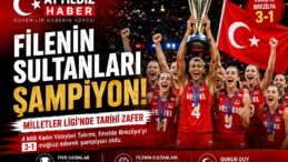 Filenin Sultanları Tarih Yazdı: Brezilya’yı Deviren Türkiye, Milletler Ligi Şampiyonu Oldu