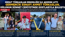MESUT TÜRKASLAN ERKEKLİĞE İLK ADIMINI ATTI