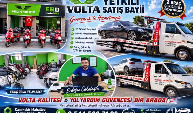 ÇEKİCİLİKTE 7/24 GÜVEN, MOTOSİKLETTE VOLTA KALİTESİ