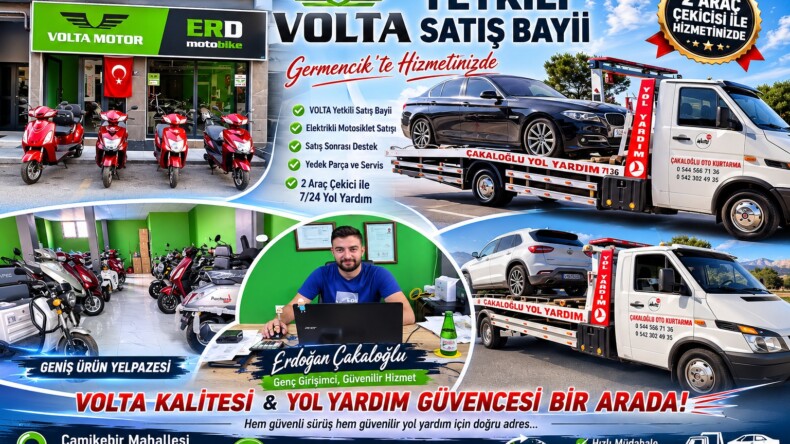 ÇEKİCİLİKTE 7/24 GÜVEN, MOTOSİKLETTE VOLTA KALİTESİ