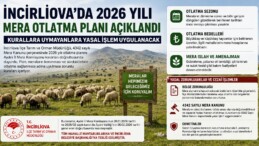 İncirliova’da 2026 Yılı Mera Otlatma Planı Açıklandı: Kurallara Uymayanlara Yasal İşlem Uygulanacak