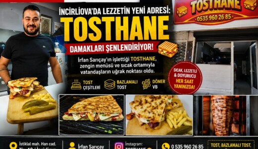 TOSTHANE DAMAKLARI ŞENLENDİRİYOR