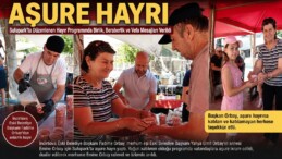 FADİME ORBAY’DAN KAYINVALİDESİ EMİNE ORBAY ANISINA AŞURE HAYRI