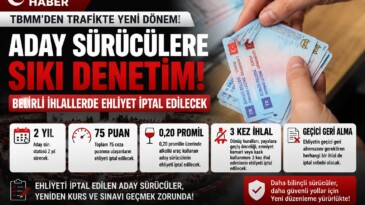 TBMM’den Trafikte Yeni Dönem: Aday Sürücüler İçin Kurallar Sertleşti
