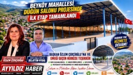 Beyköy Mahallesi Düğün Salonu Projesinde İlk Etap Tamamlandı