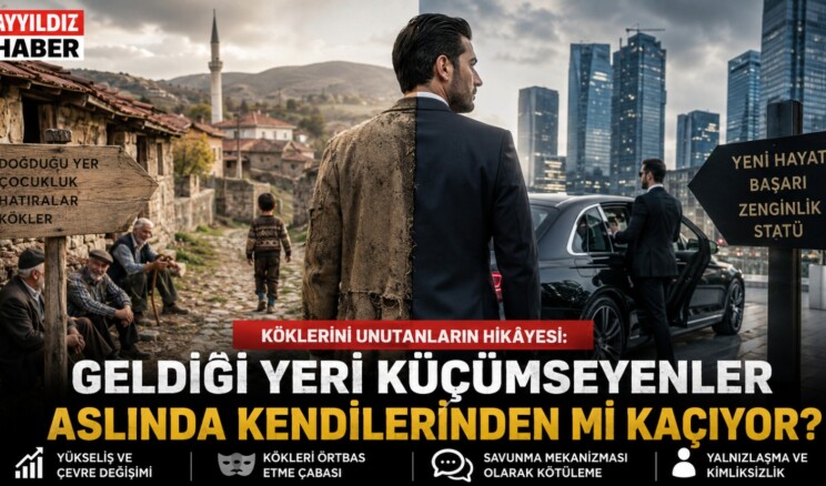 KÖKLERİNİ UNUTANLARIN HİKÂYESİ: GELDİĞİ YERİ KÜÇÜMSEYENLER ASLINDA KENDİLERİNDEN Mİ KAÇIYOR?