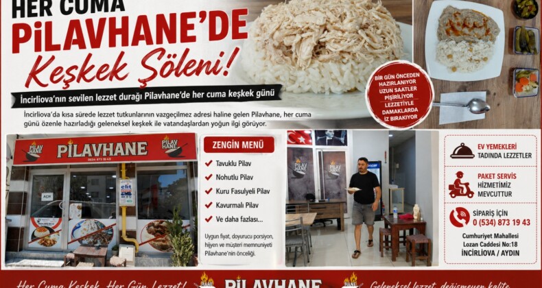 Her Cuma Pilavhane’de Keşkek Şöleni