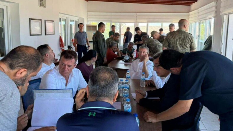 GİRNE AÇIKLARINDAKİ GEMİ FACİASINDA KRİZ MASASI TEYAKKUZDA