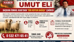 Çine’deki Yangın Mağdurlarına Umut Eli: Başkan İsmail Kadı’dan “Bir Koyun Bağışı” Çağrısı