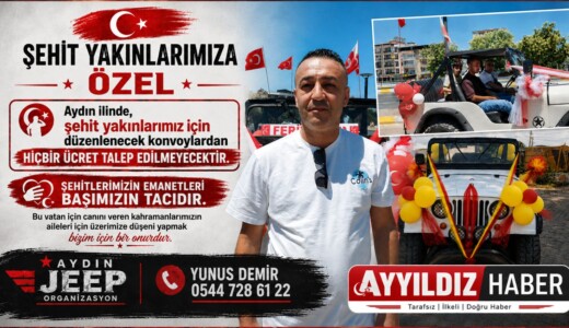 AYDIN JEEP ORGANİZASYON’DAN ŞEHİT AİLELERİNE ANLAMLI DESTEK