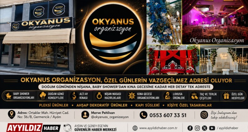 OKYANUS ORGANİZASYON, ÖZEL GÜNLERİN VAZGEÇİLMEZ ADRESİ OLUYOR