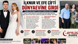 İLKNUR VE EFE ÇİFTİ DÜNYAEVİNE GİRDİ