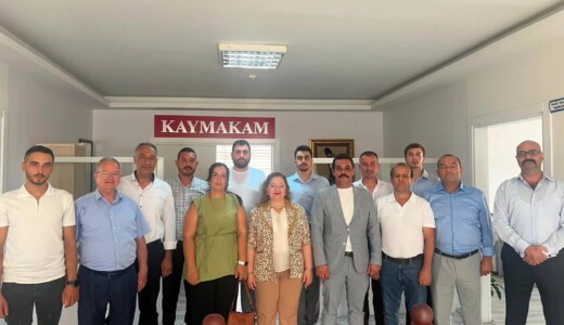 MHP GERMENCİK İLÇE TEŞKİLATI’NDAN KAYMAKAM DOĞRU’YA ZİYARET