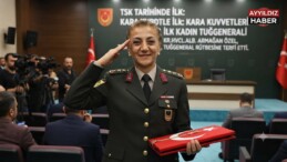 TSK’da Tarihi İlk: Kara Kuvvetleri’nin İlk Kadın Tuğgenerali Görev Başında!
