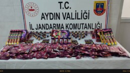 Didim’de İş Yerinde Binlerce Yasaklı Yanıcı Madde Ele Geçirildi