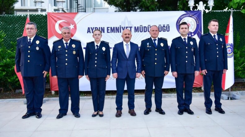 Aydın’da 48 Emniyet Personeline Rütbe Terfisi