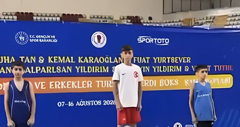 31 Kiloda Türkiye Şampiyonu Aydınlı Kemal Efecan Türkmen