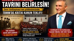 ALİ UZUNIRMAK’TAN TBMM’DE GÖRÜŞÜLEN KANUN TEKLİFİNE SERT TEPKİ