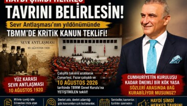 ALİ UZUNIRMAK’TAN TBMM’DE GÖRÜŞÜLEN KANUN TEKLİFİNE SERT TEPKİ