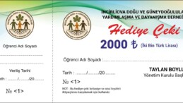 EĞİTİME DESTEK, GELECEĞE YATIRIM!
